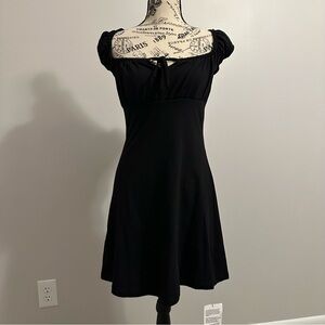 NWOT Lovely Little Black Dress ASOS Empire Waist versatile Size 4